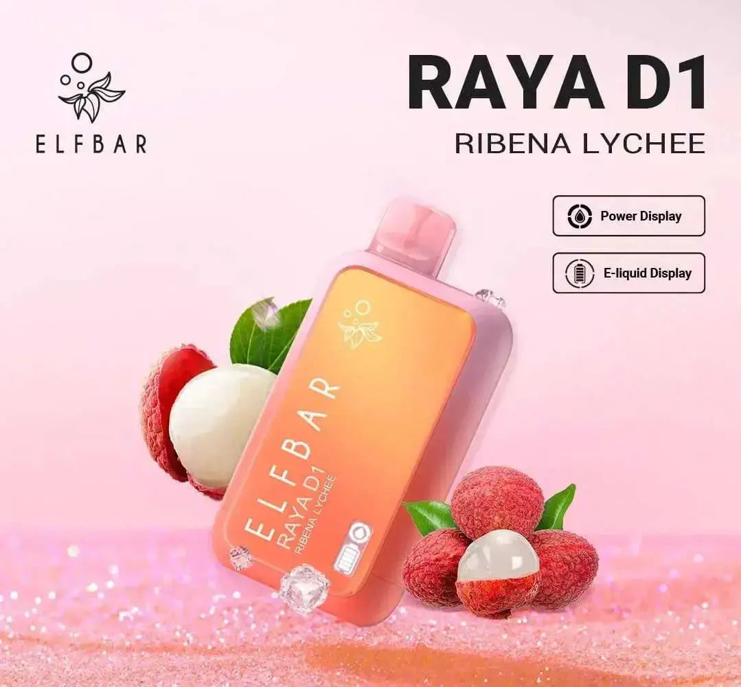 ELF BAR RAYA D1 – Ribena Lychee - Vape Shop Manali VapeshopManali