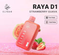 ELF BAR RAYA D1 – Strawberry Guava - Vape Shop Manali VapeshopManali