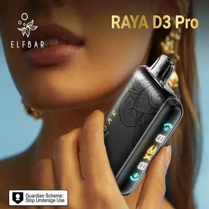 Elf Bar Raya D3 Pro 30K Peach Mango Watermelon Ice - Vape Shop Manali VapeshopManali