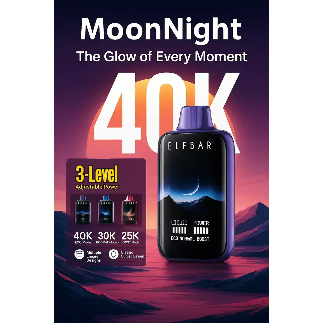 Elf Bar Moon Night – Blueberry Raspberry Watermelon - Vape Shop Manali VapeshopManali