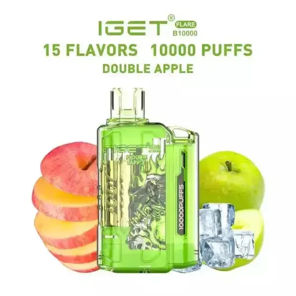 IGET FLARE B10000 – Double Apple - Vape Shop Manali VapeshopManali