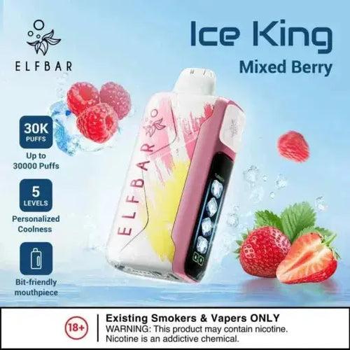 Elf Bar Ice King – Mixed Berries – 30K - Vape Shop Manali VapeshopManali