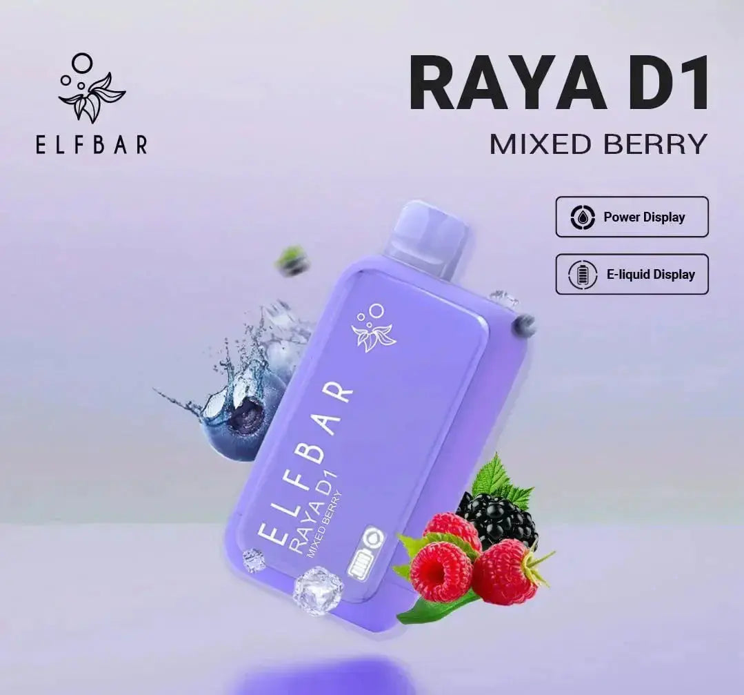 ELF BAR RAYA D1 – Mixed Berry - Vape Shop Manali VapeshopManali
